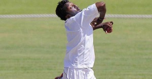 Left-arm spinner Veerasammy Permaul bagged five for 65
